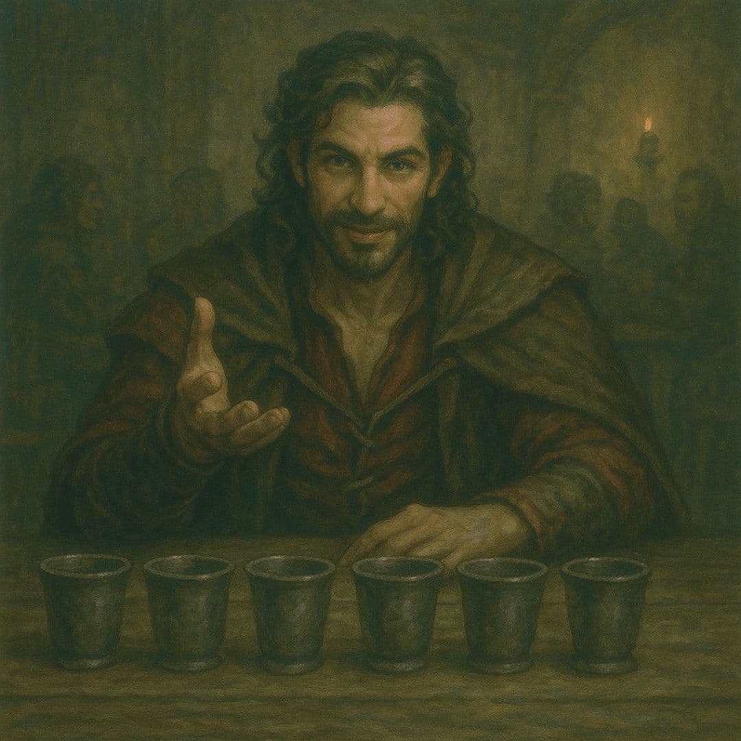 3. Six Cups, One Lie
